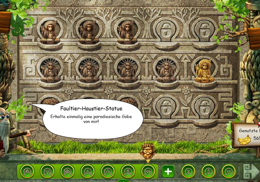 Faultier Haustier Statue ohne vorherige Freischaltungen.jpg