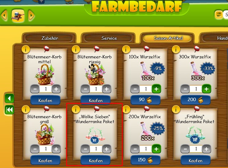 Wolke Sieben und Wunderranke Paket beim Farmbedarf.jpg
